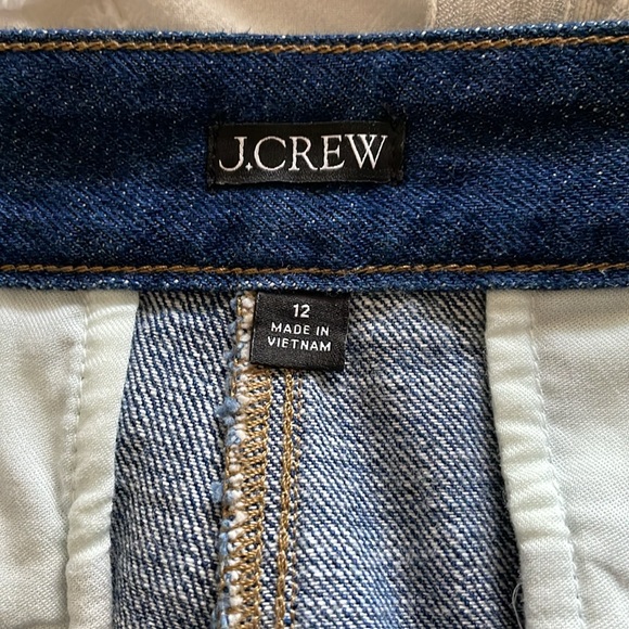 J. Crew Denim Skort in rinse wash - Picture 4 of 8